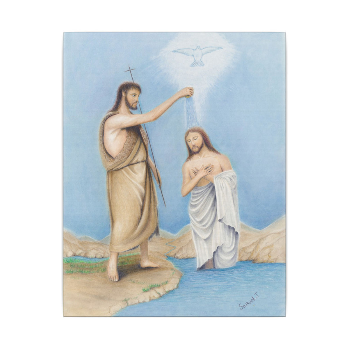 Baptism of Jesus Printify