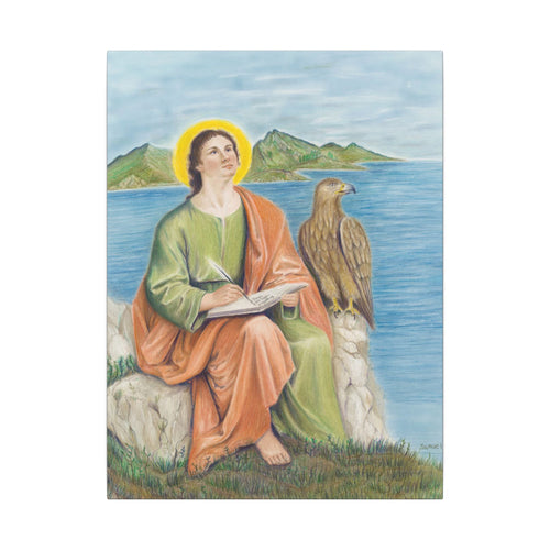 Saint John Receiving Divine Revelation on Patmos