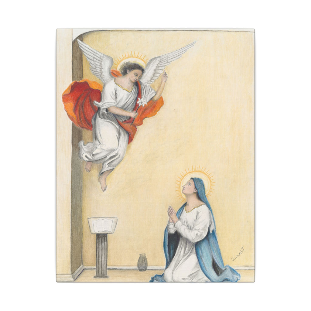The Annunciation of The Virgin Mary Printify
