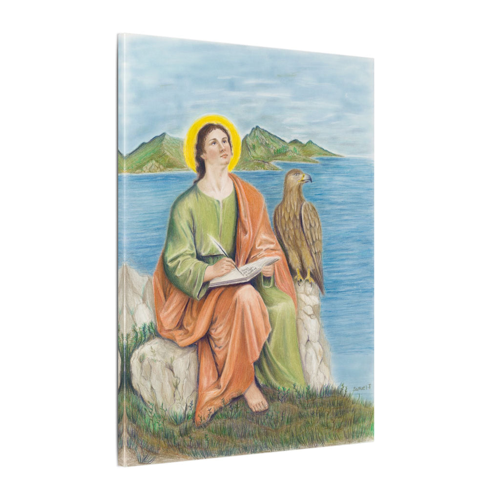 Saint John Receiving Divine Revelation on Patmos