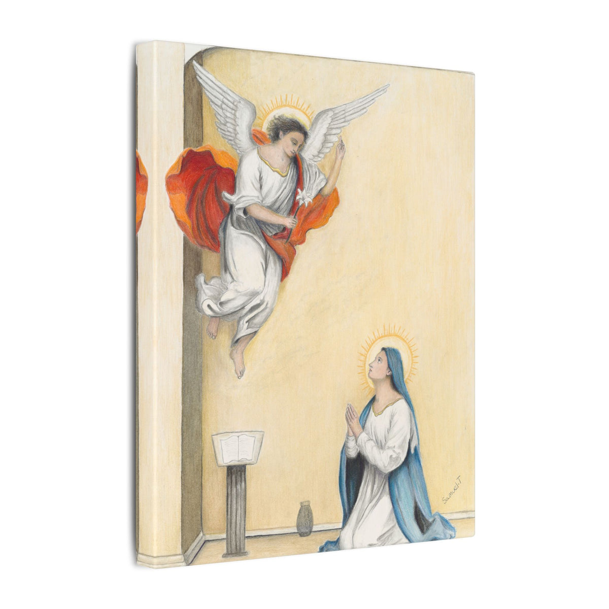 The Annunciation of The Virgin Mary Printify