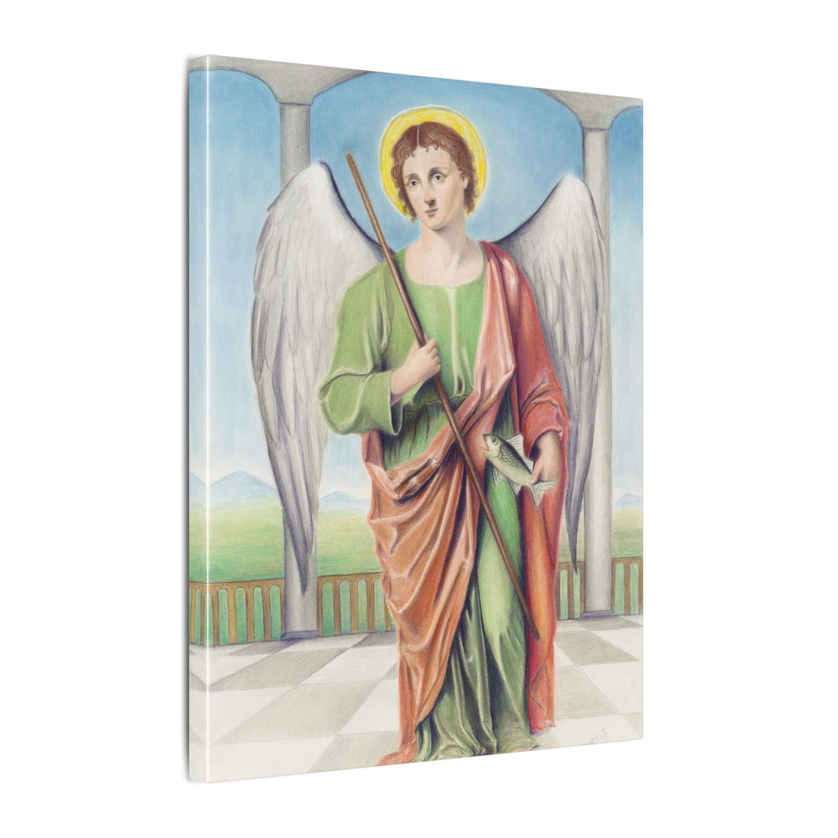 Saint Raphael the Archangel Printify