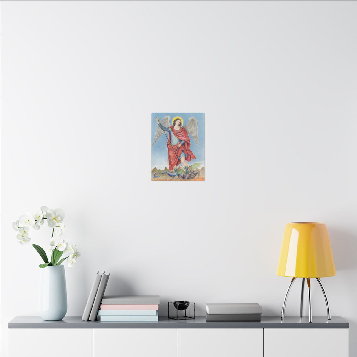 Saint Michael Vanquishing Satan Printify