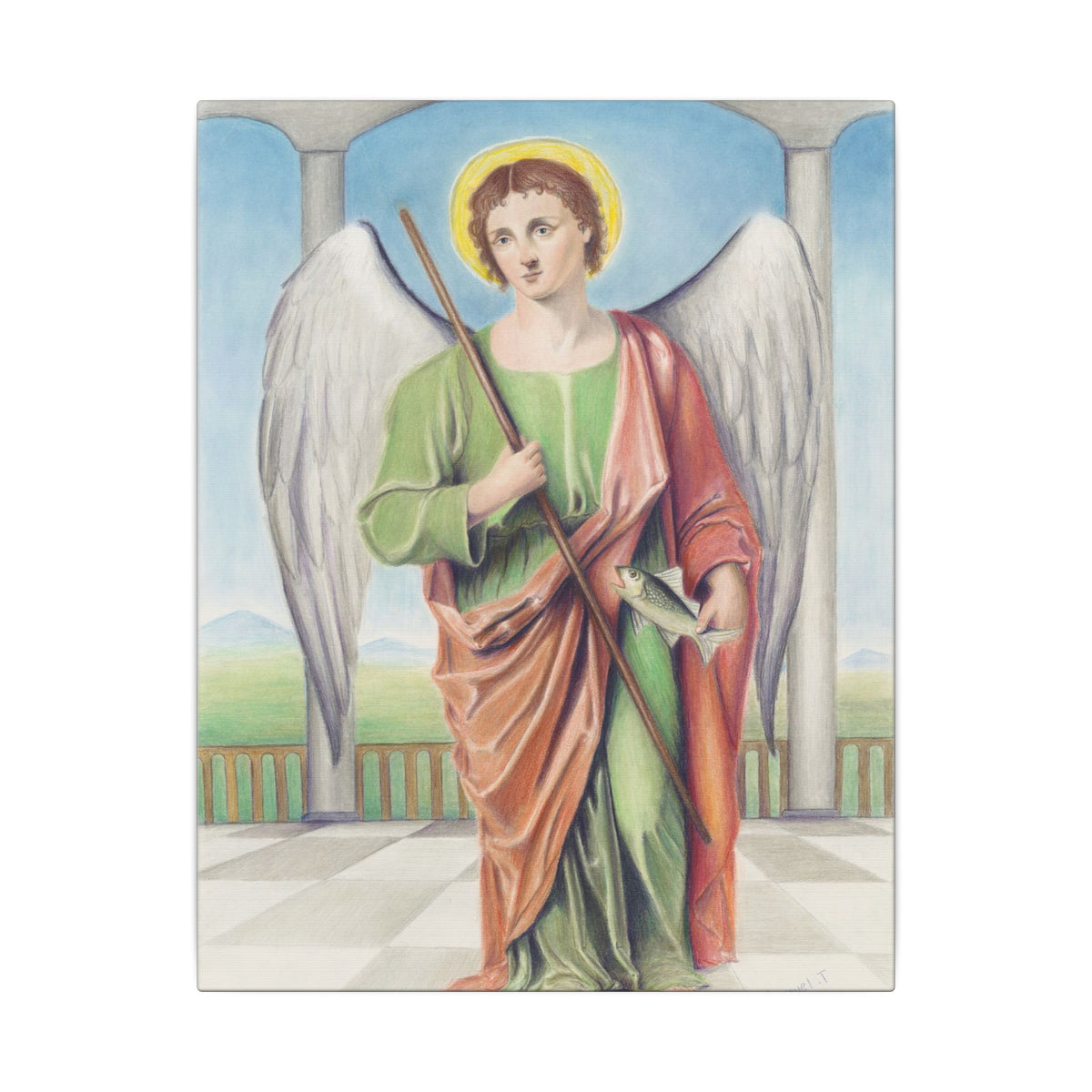Saint Raphael the Archangel Printify